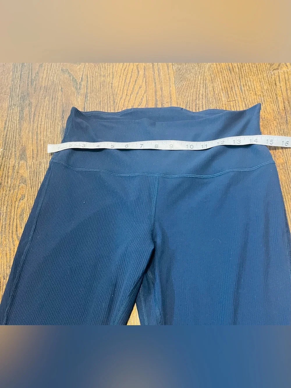 lululemon athletica  women’s high-rise Navy Boot-Cut Flare Pants size 10